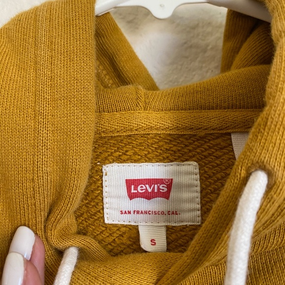 Mustard Levi hoodie ❤️✨ - Picture 2 of 3